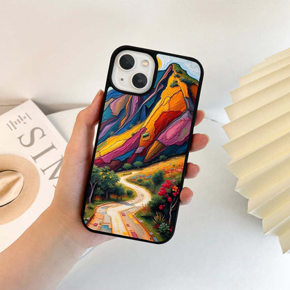 Color Trail Peak Glass Case