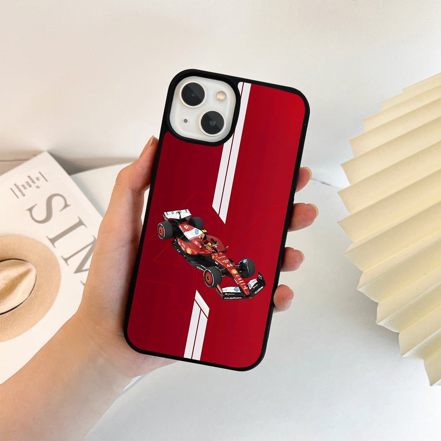Ferrari Formula Speed Glass Case
