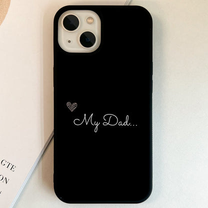My Beloved Dad Glass Case