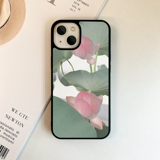 Gentle Lotus Light Glass Case