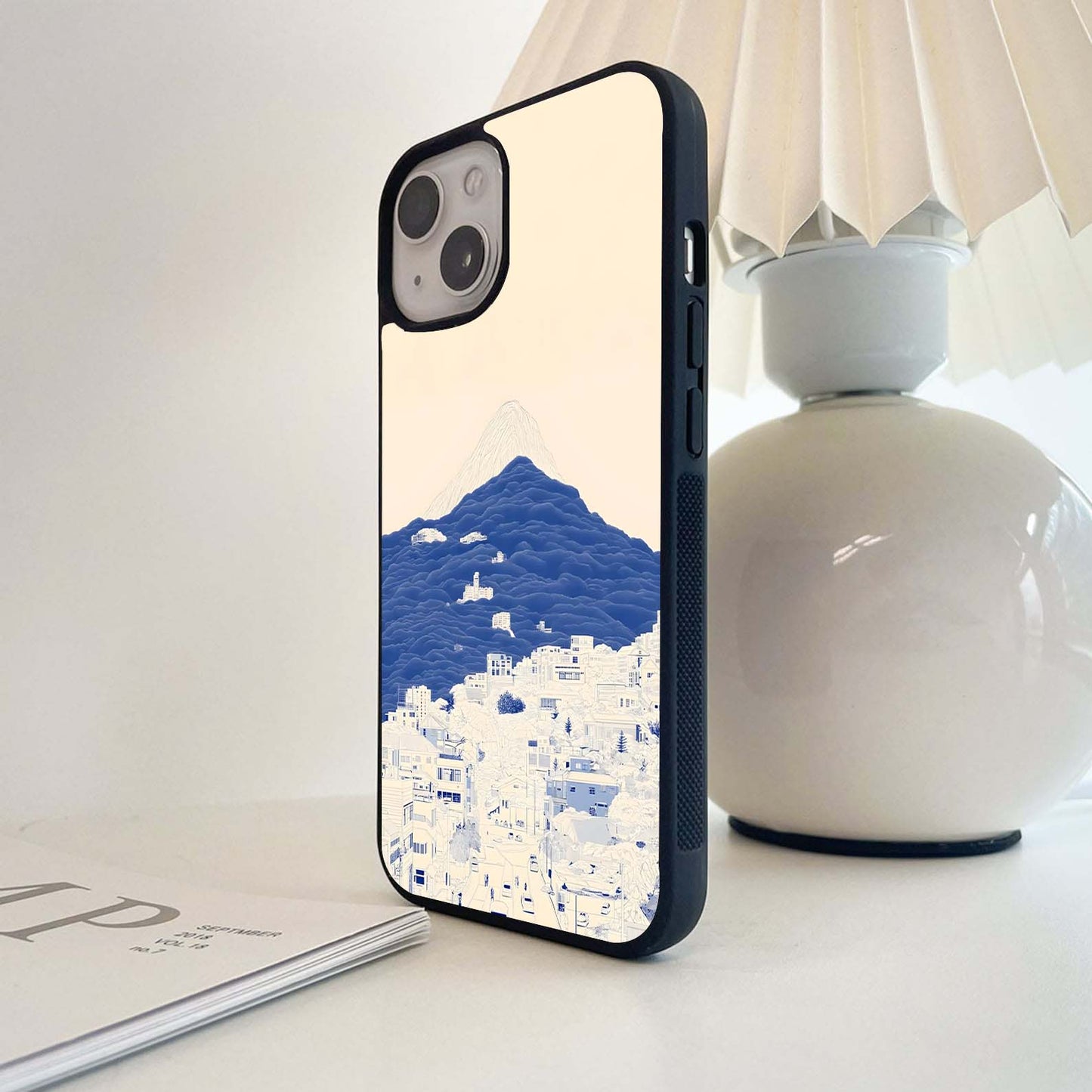 Urban Mountain Dreamscape Glass Case