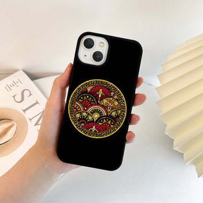 Golden Mosaic Harmony Glass Case