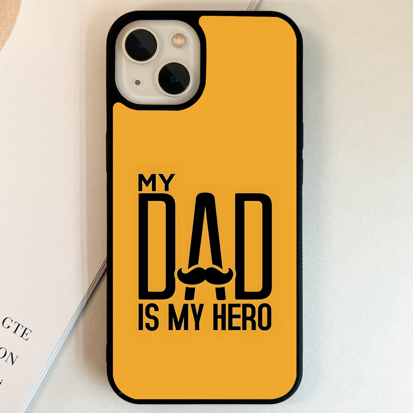 My Hero Dad Glass Case
