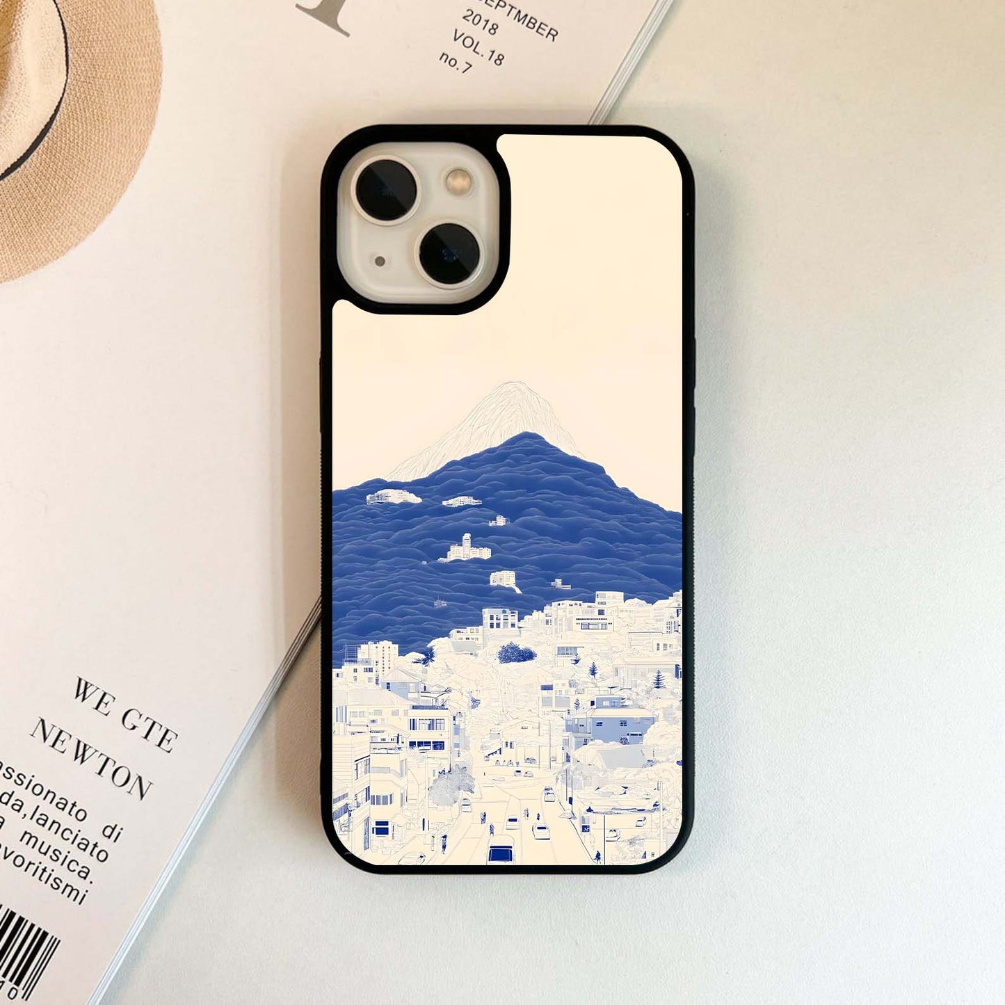 Urban Mountain Dreamscape Glass Case