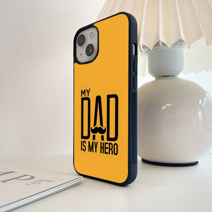 My Hero Dad Glass Case