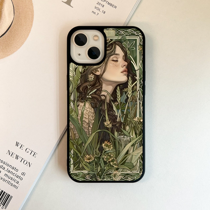 Botanical Muse Art Glass Case