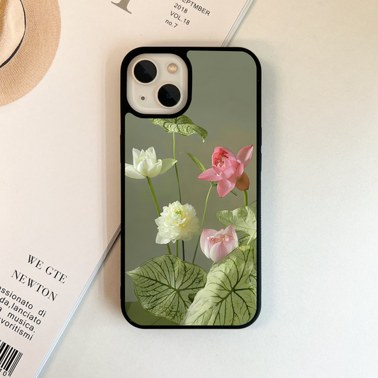 Botanical Sculpture Bloom Glass Case