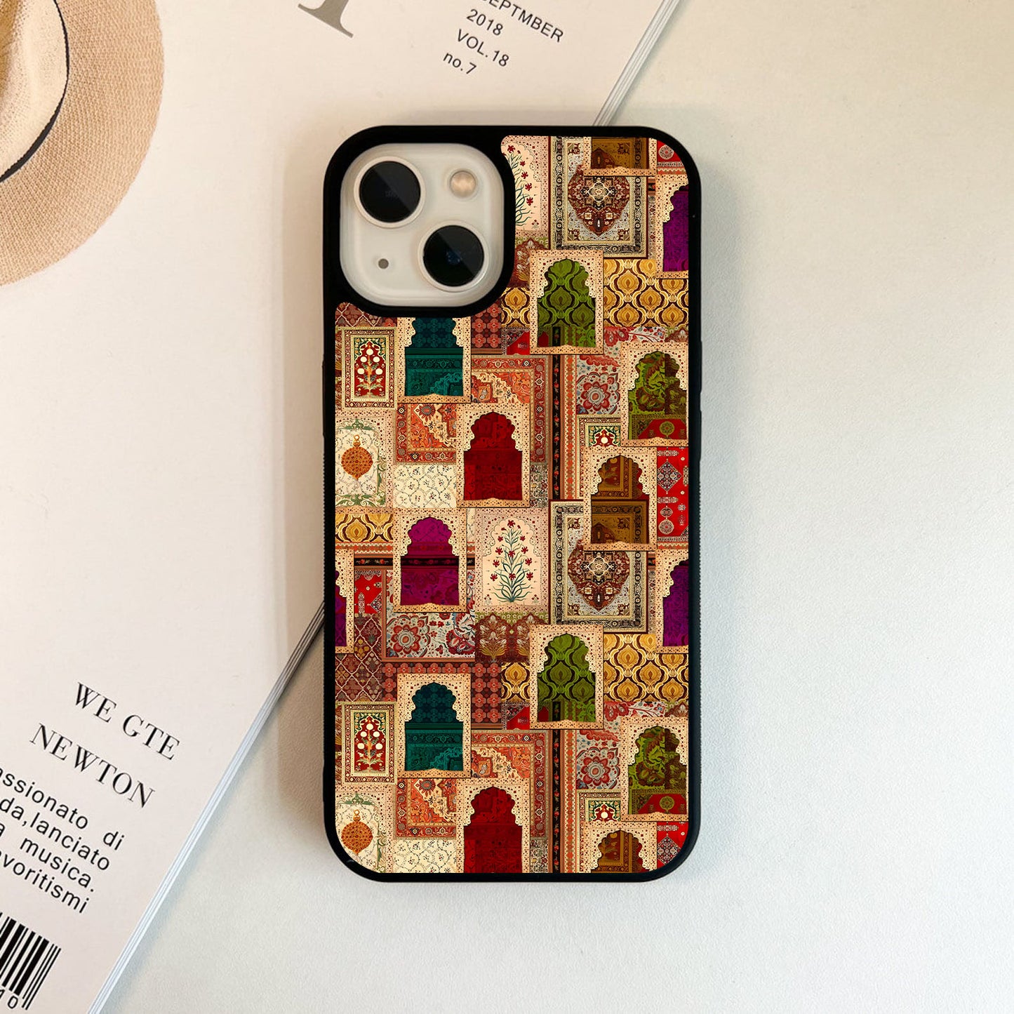 Royal Mosaic Window Glass Case