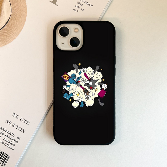 Chaotic Fun Ball Glass Case