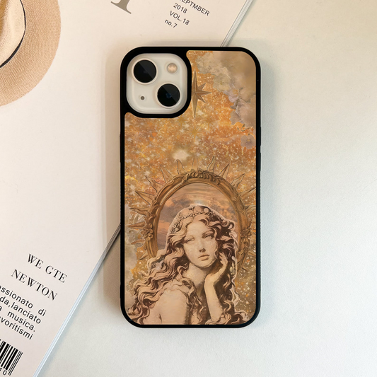 Golden Reverie Glass Case