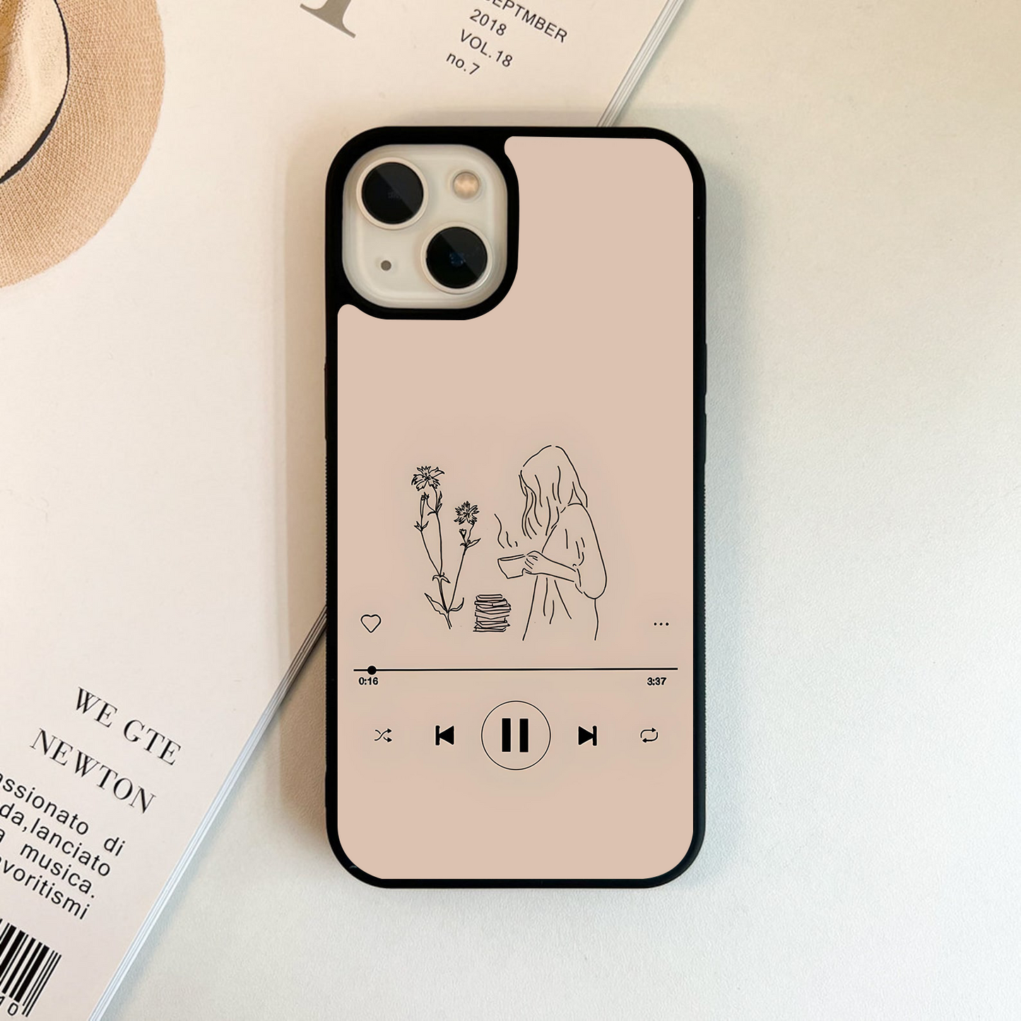 Songs Icons View Glass Case