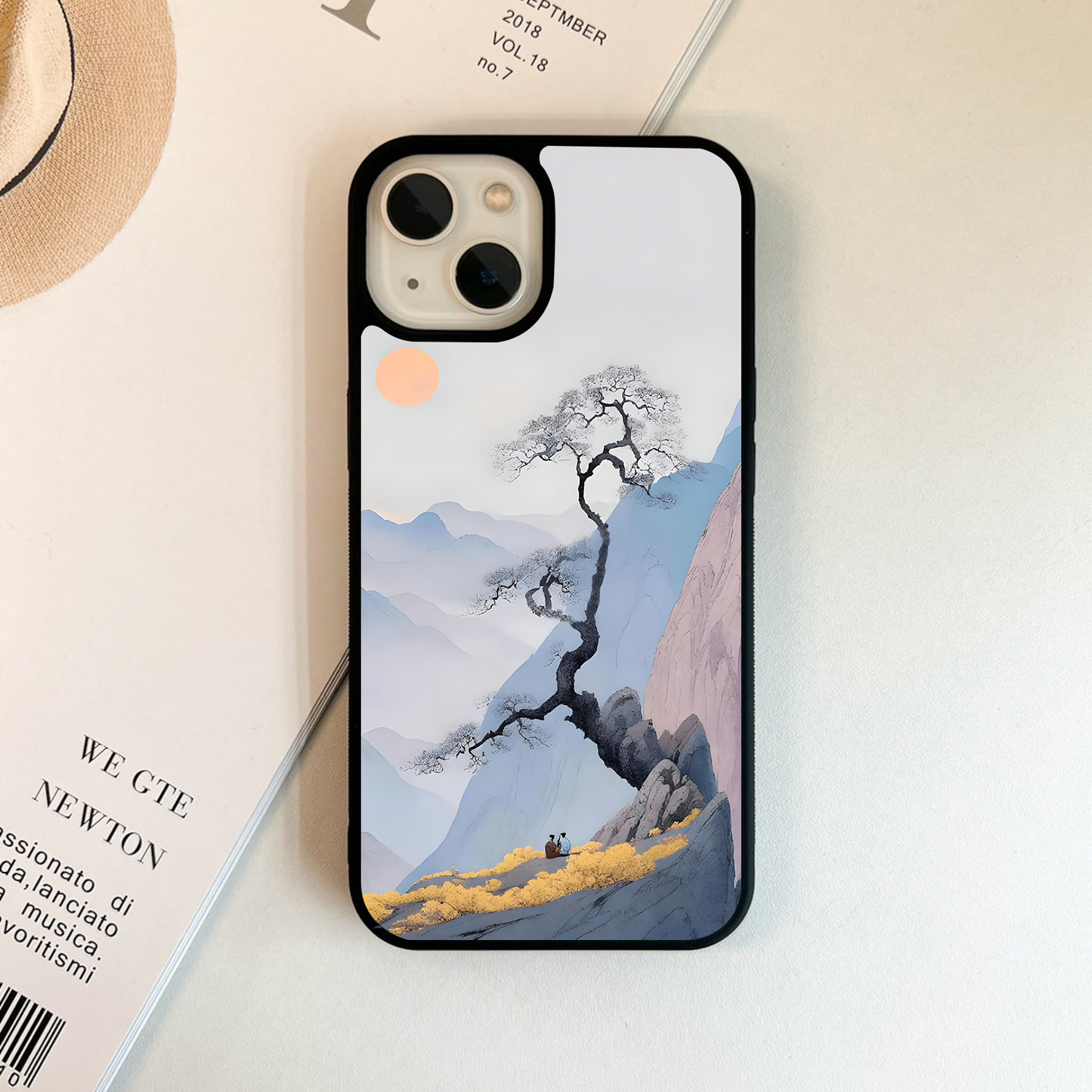 Whispering Mountain Harmony Glass Case