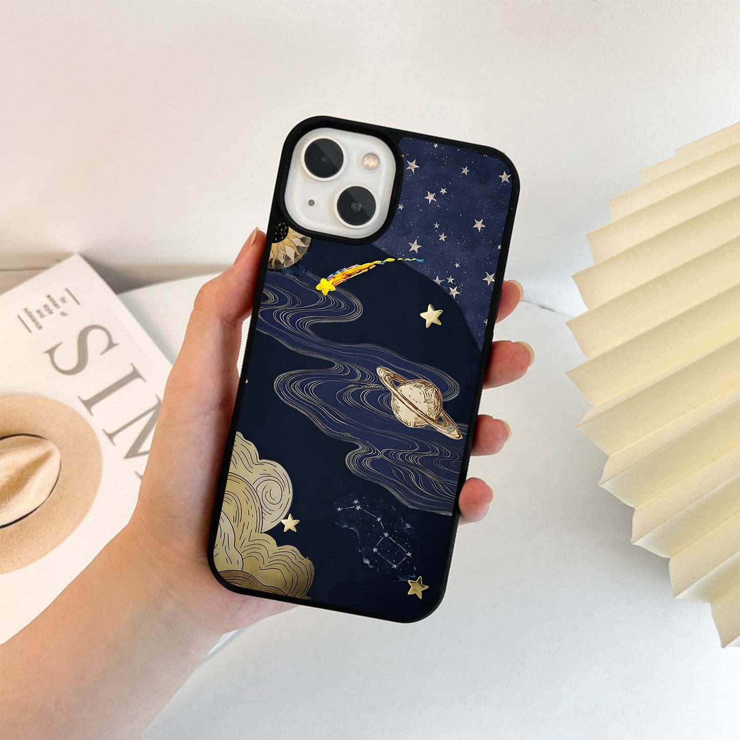 Celestial River Flow Glass Case