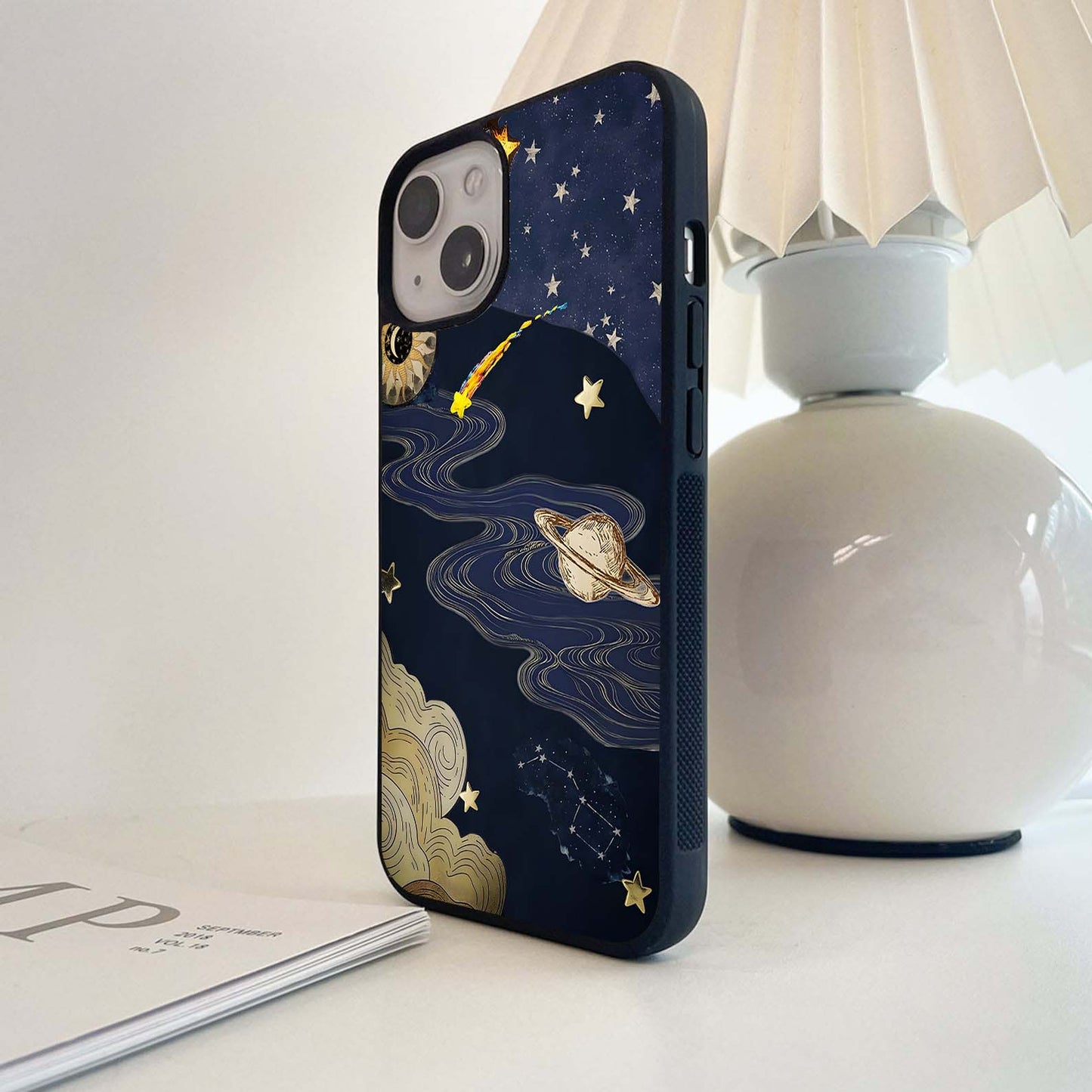 Celestial River Flow Glass Case