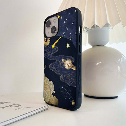 Celestial River Flow Glass Case