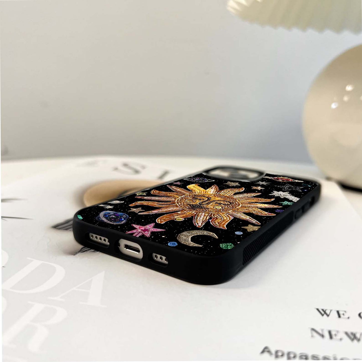 Cosmic Beads Sun Glass Case