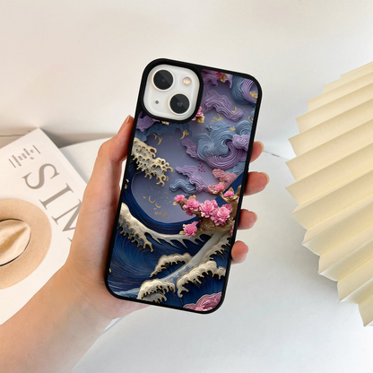 Cherry Wave Dream Glass Case