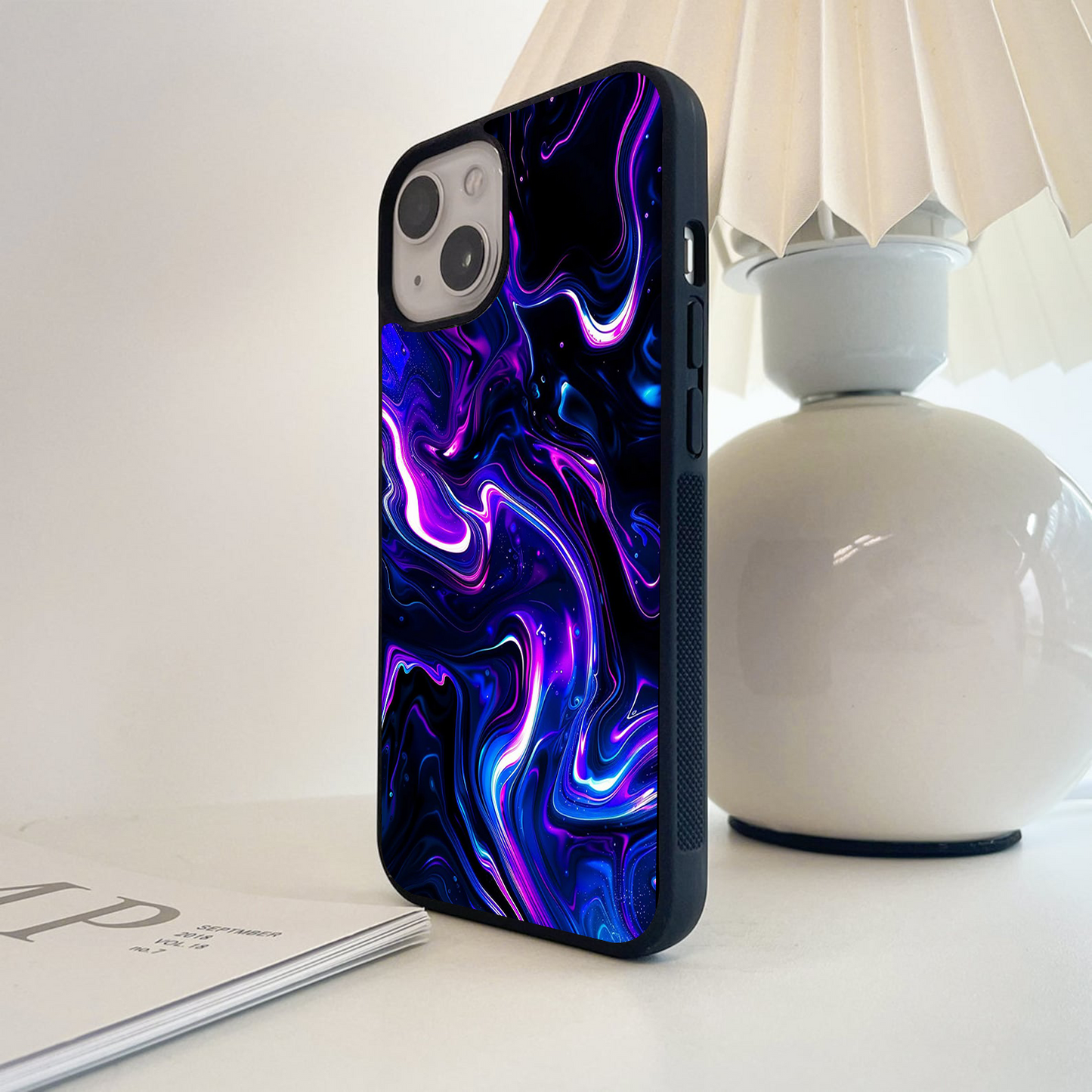 Deep Space Drip Glass Case