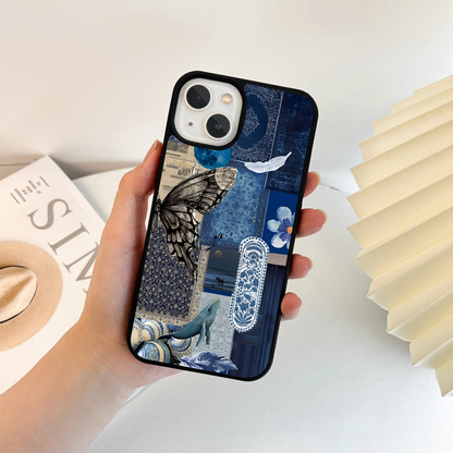 Midnight Indigo Story Glass Case