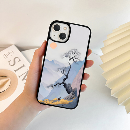 Whispering Mountain Harmony Glass Case