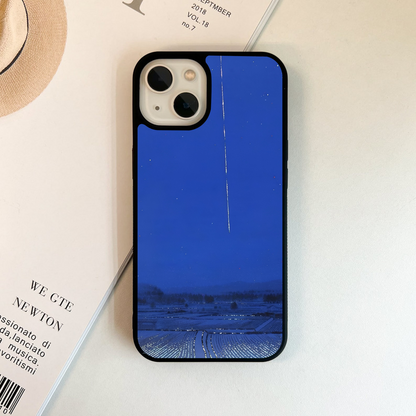 Starfall Over Fields Glass Case