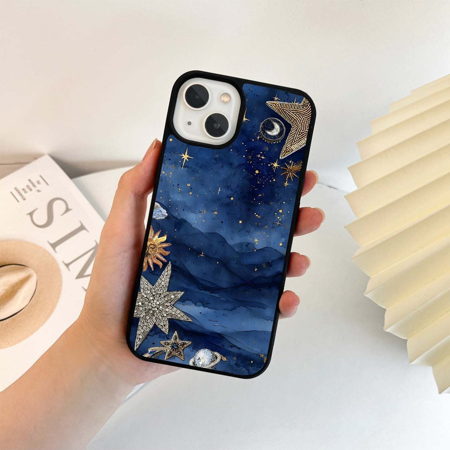 Celestial Star Voyage Glass Case