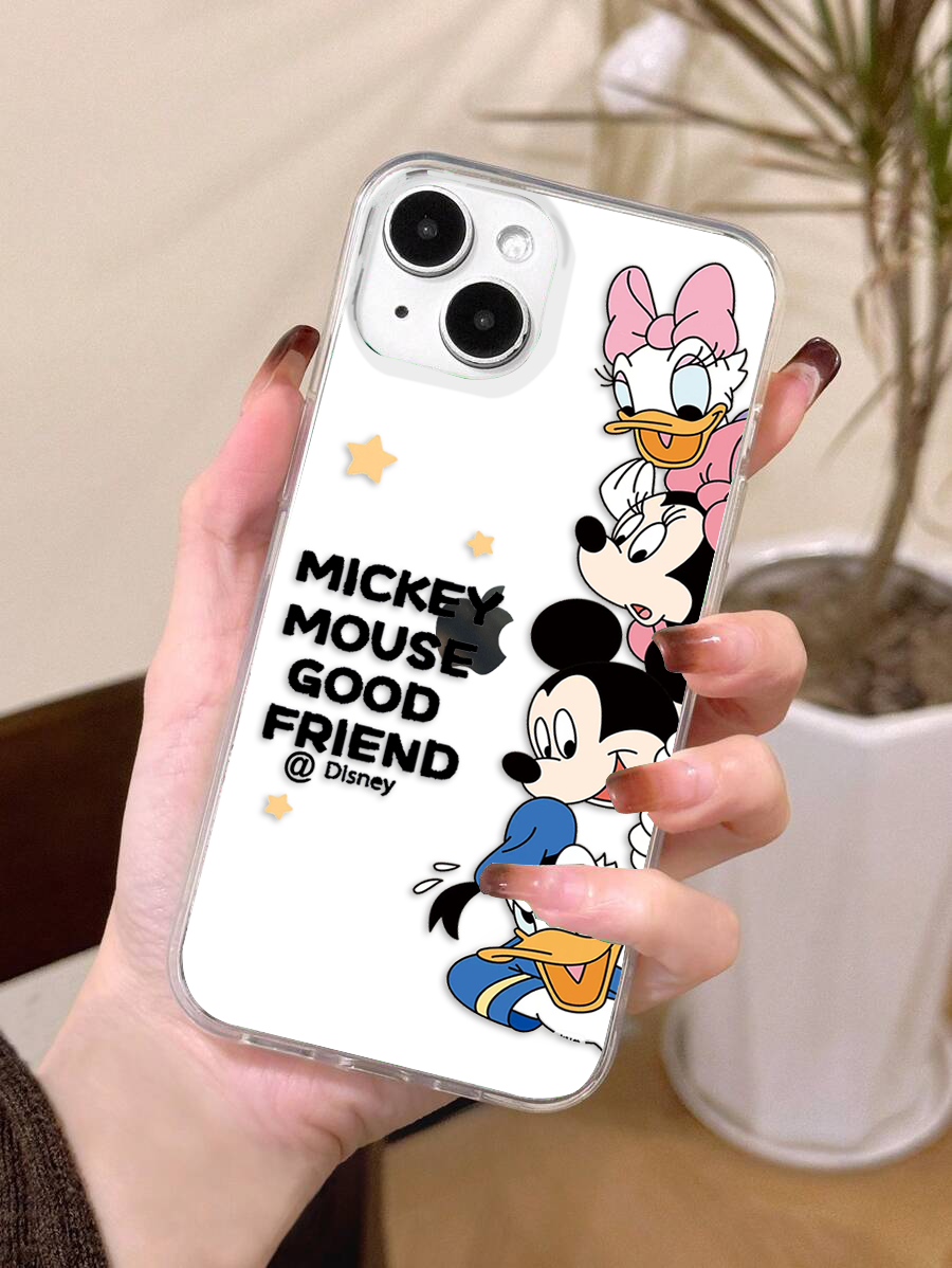 Mickey Good Friend Clear Silicon Cover