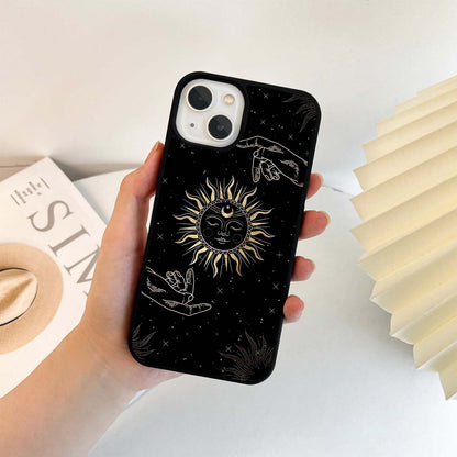 Golden Solar Touch Glass Case