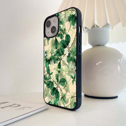 Verdant Garden Whispers Glass Case