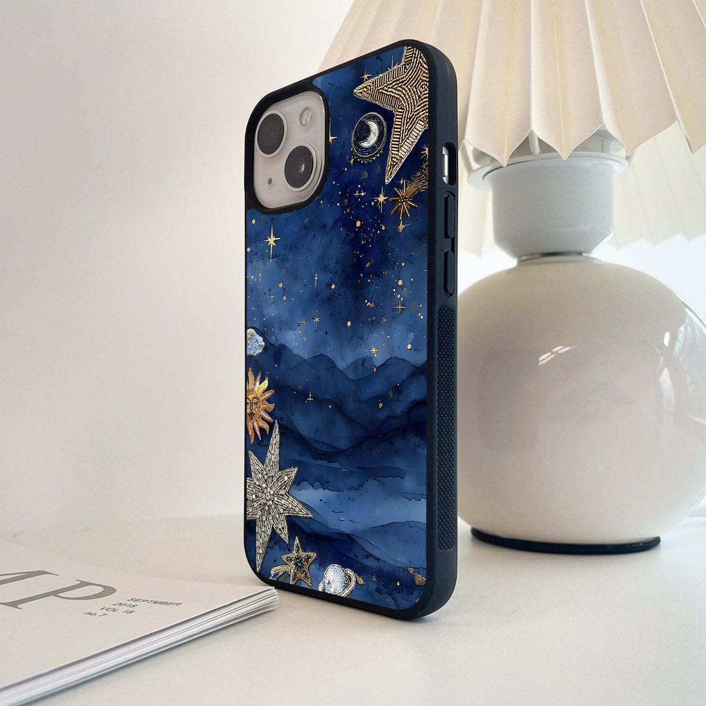 Celestial Star Voyage Glass Case