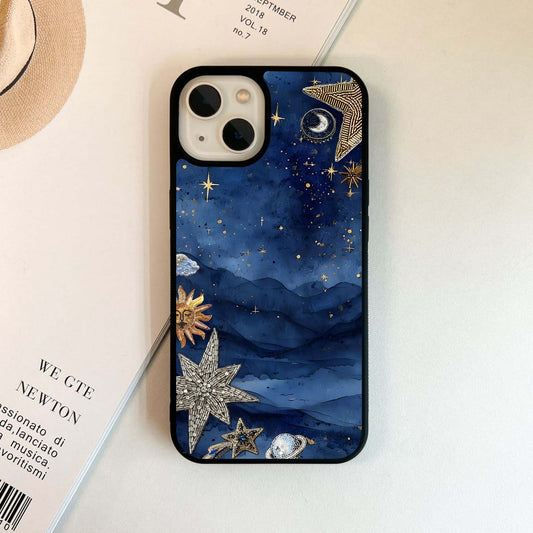 Celestial Star Voyage Glass Case