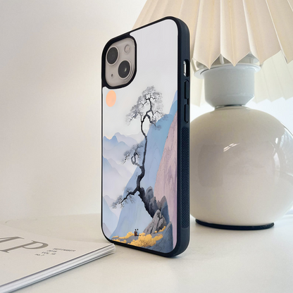 Whispering Mountain Harmony Glass Case