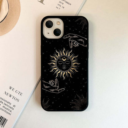 Golden Solar Touch Glass Case