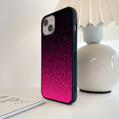 Electric Magma Flow Glass Case