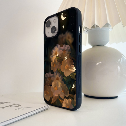 Celestial Petal Night Glass Case
