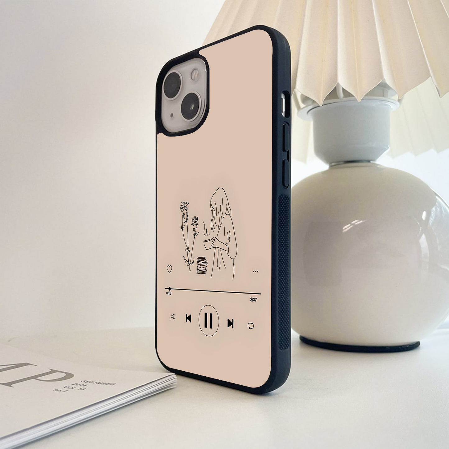 Songs Icons View Glass Case