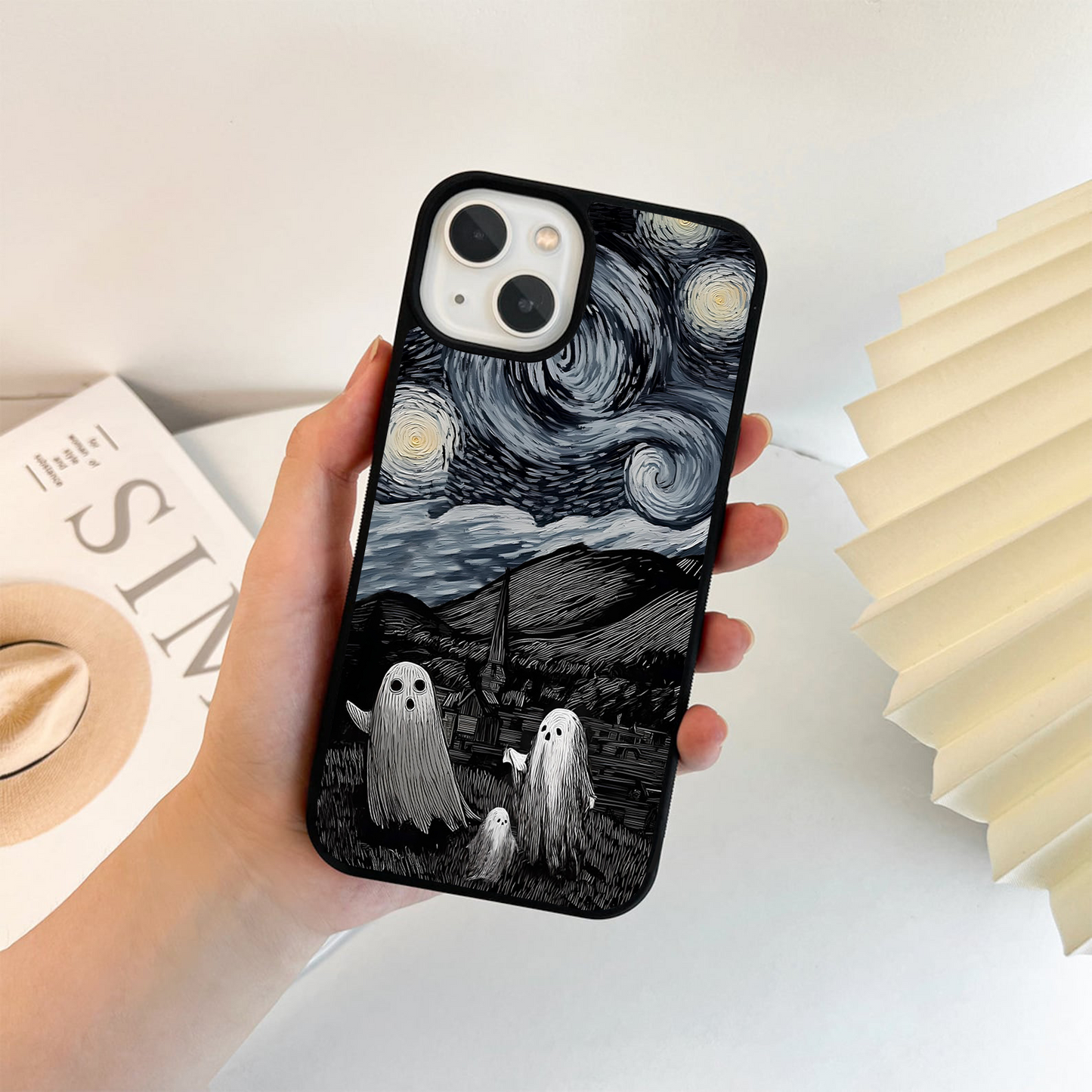 Vangogh Ghost Glass Case