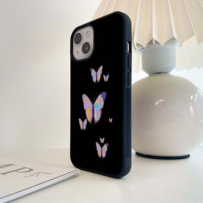 Iridescent Flight Symphony Glass Case