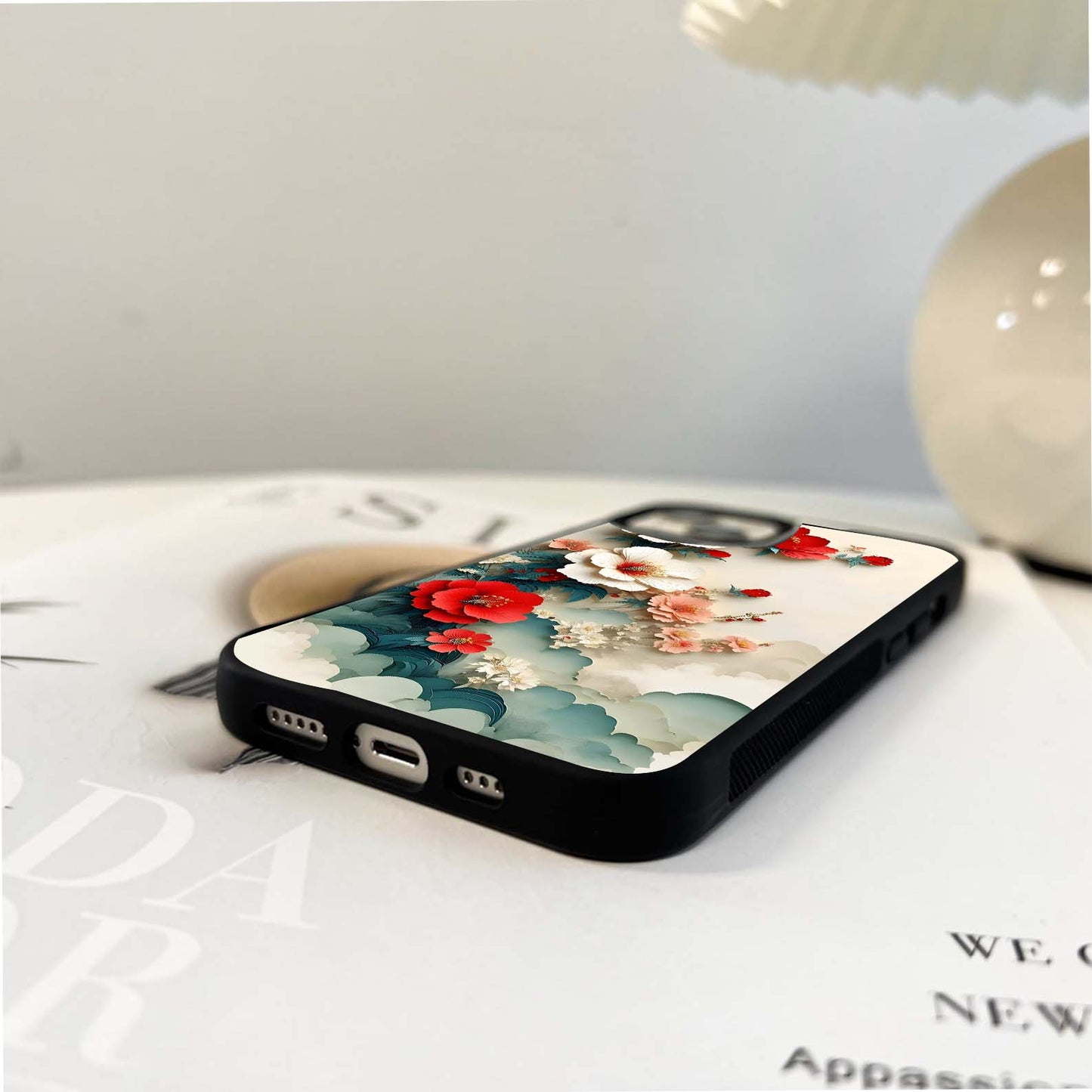 Imperial Garden Bloom Glass Case