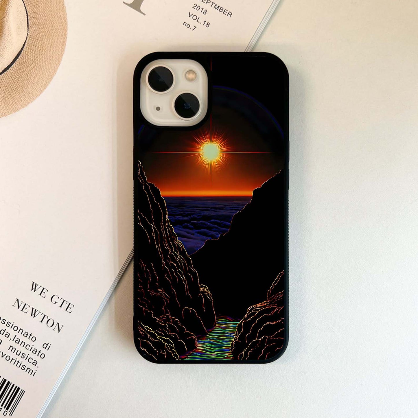 Cosmic Canyon Glow Glass Case