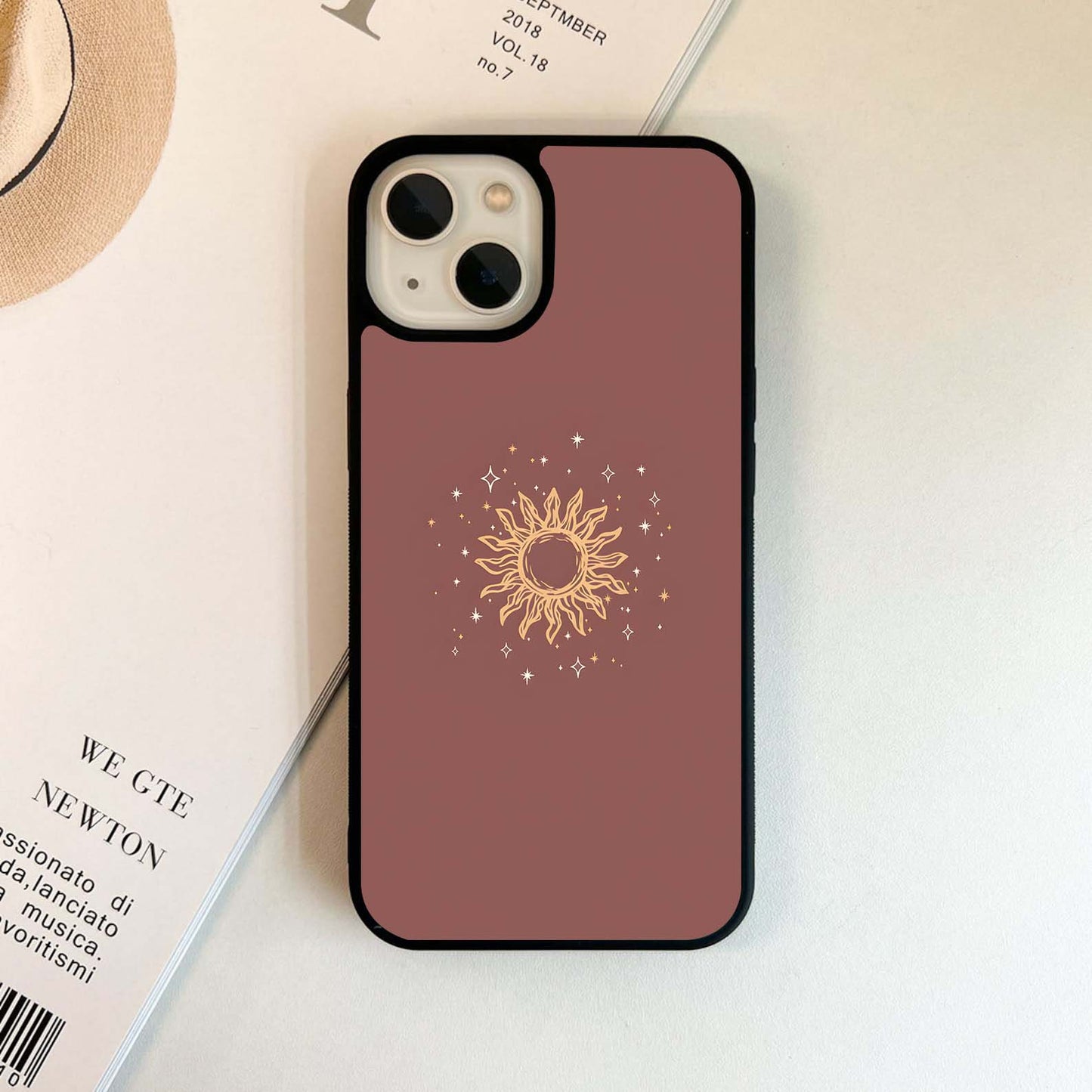 Celestial Sun Glow Glass Case