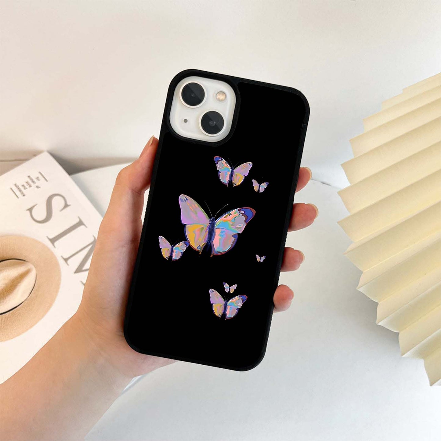 Iridescent Flight Symphony Glass Case