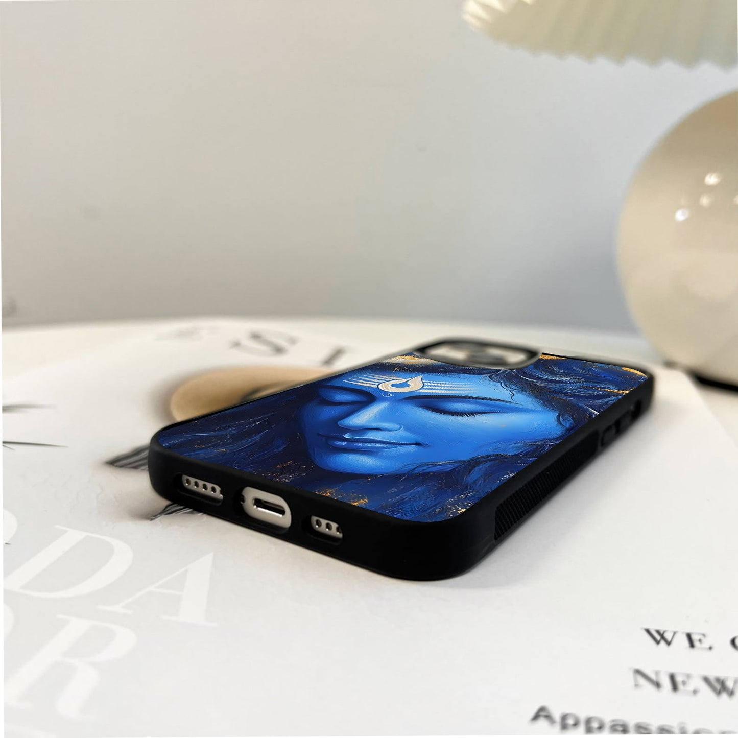 Om Namah Mahadev Glass Case