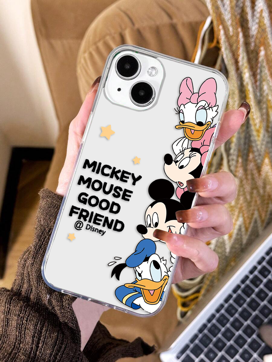 Mickey Good Friend Clear Silicon Cover