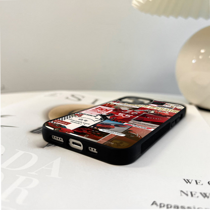 Ferrari Flame Rush Glass Case