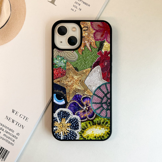 Cosmic Charm Shine Glass Case