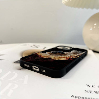 Cosmic Birth Horizon Glass Case