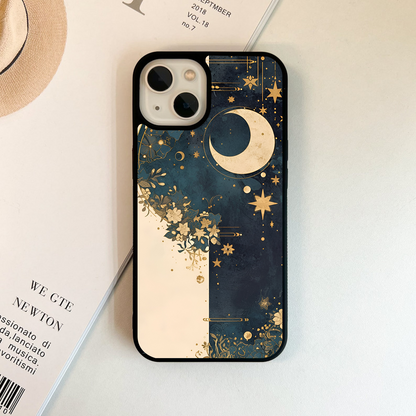 Golden Moon Night Glass Case