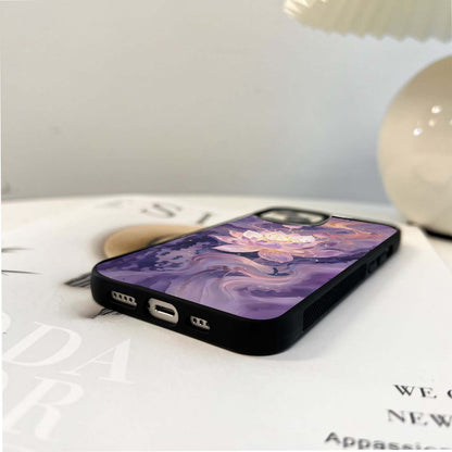 Lavender Lotus Muse Glass Case