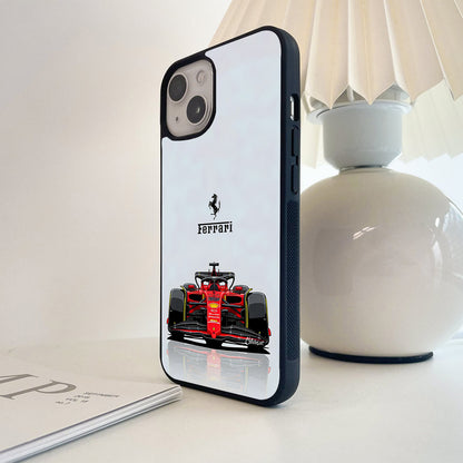 Ferrari Minimal Racing Machine Glass Case